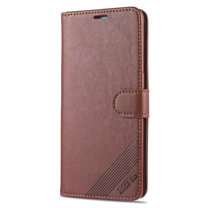 AZNS PU Leather Wallet Stand Mobile Phone Cover for Oppo Reno4 5G