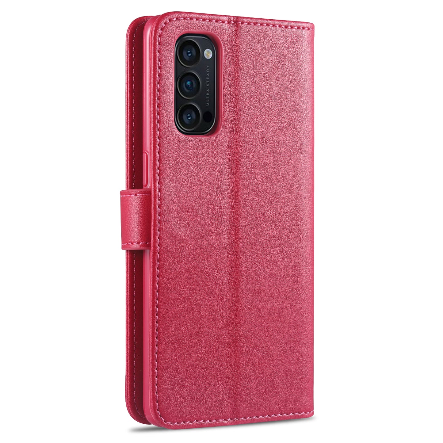 AZNS PU Leather Wallet Stand Mobile Phone Cover for Oppo Reno4 5G