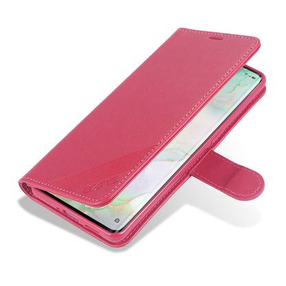 AZNS PU Leather Wallet Stand Mobile Phone Cover for Oppo Reno4 5G