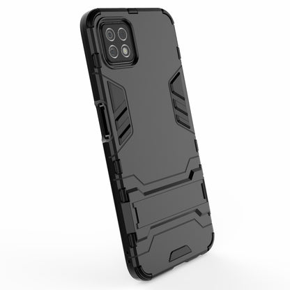 2-in-1 Plastic + TPU Hybrid Case with Kickstand for Oppo A72 5G