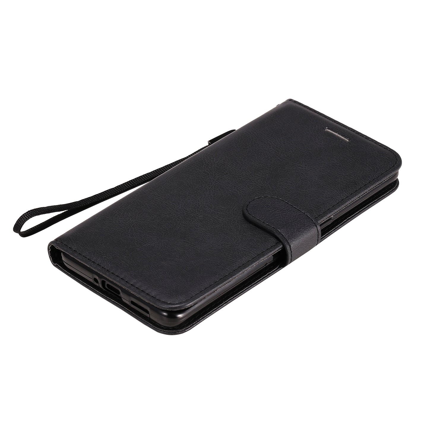 KT Leather Series-2 Solid ColorWallet Stand Leather Shell with Strap for Oppo Reno3 Pro 5G / Find X2 Neo (Overseas Version)