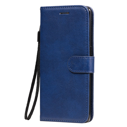 KT Leather Series-2 Solid ColorWallet Stand Leather Shell with Strap for Oppo Reno3 Pro 5G / Find X2 Neo (Overseas Version)