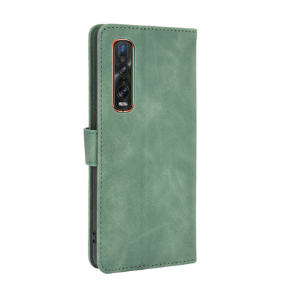 Skin-touch PU Leather Wallet Cell Phone Case for Oppo Find X2 Pro