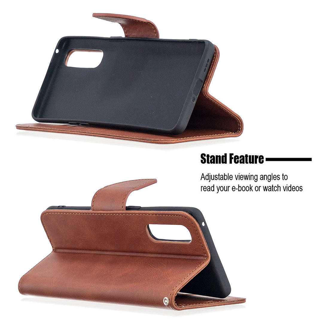 With Wallet Leather Shell Unique Design Case for Oppo Find X2 Neo