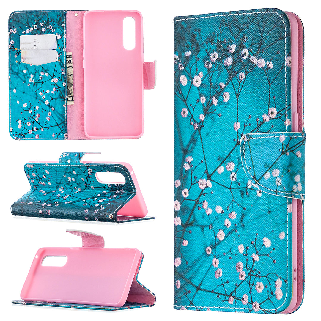 Pattern Printing Skin Magnetic Leather with Wallet Case for Oppo Find X2 Neo