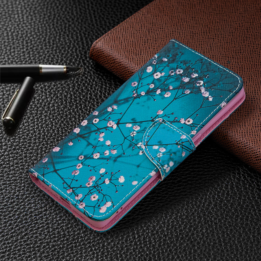 Pattern Printing Skin Magnetic Leather with Wallet Case for Oppo Find X2 Neo