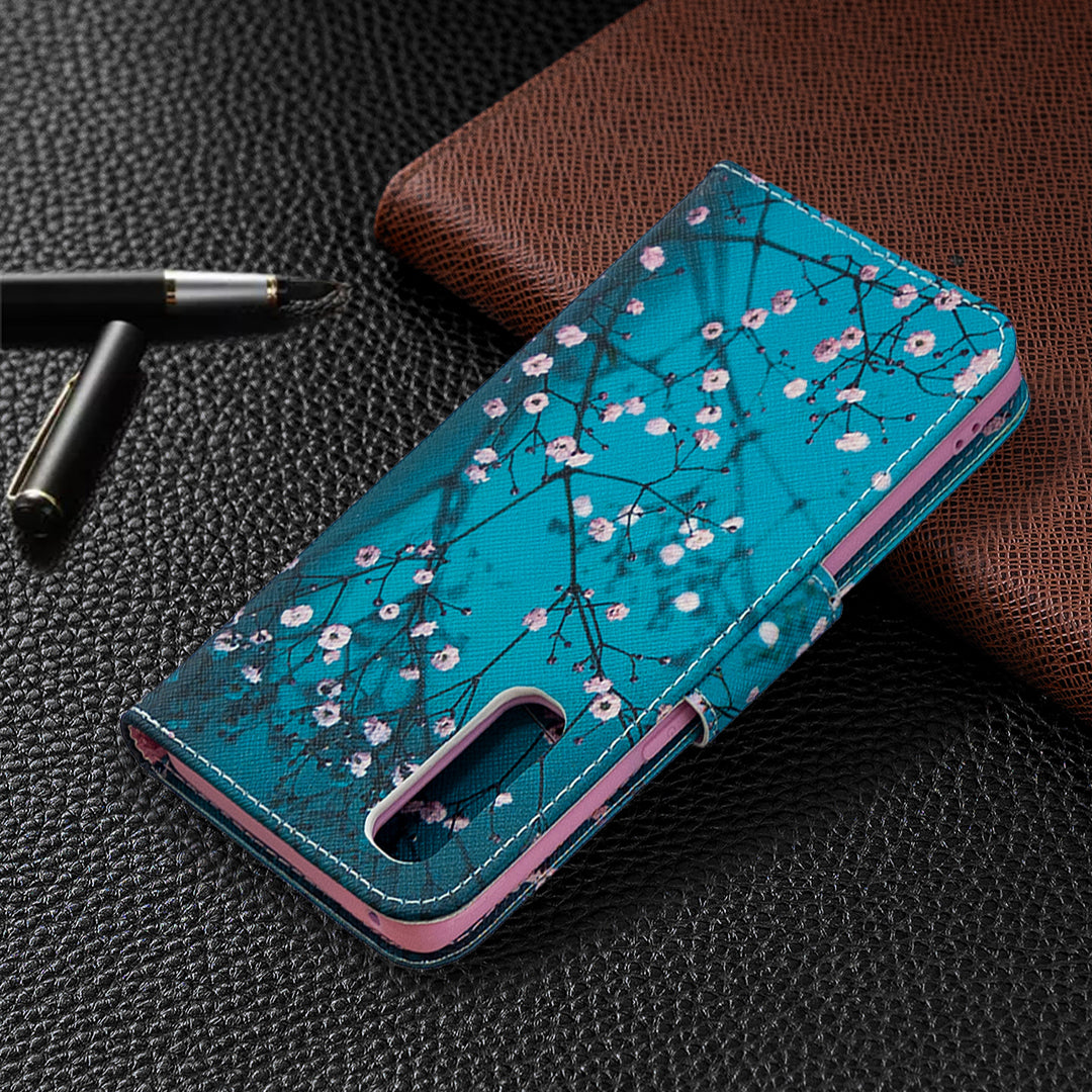 Pattern Printing Skin Magnetic Leather with Wallet Case for Oppo Find X2 Neo