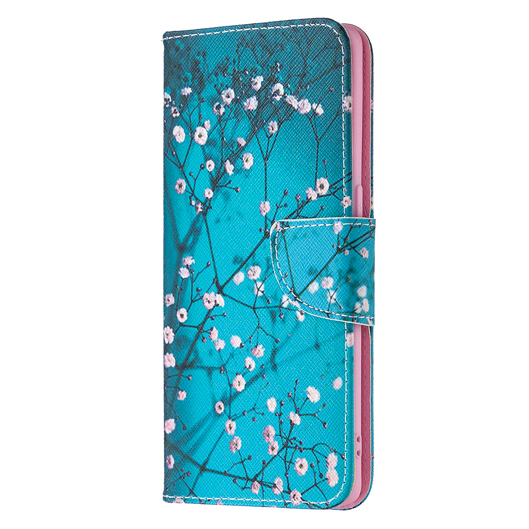 Pattern Printing Skin Magnetic Leather with Wallet Case for Oppo Find X2 Neo