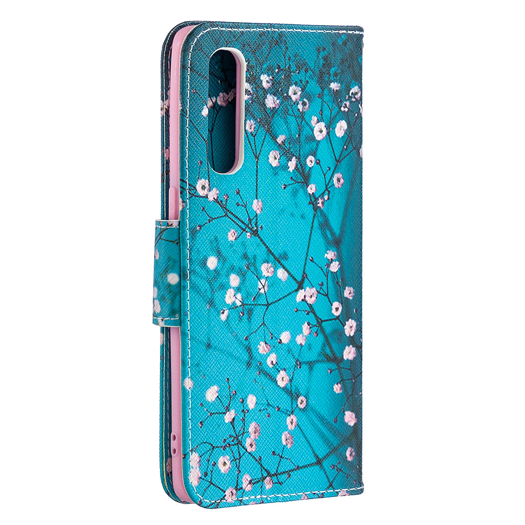 Pattern Printing Skin Magnetic Leather with Wallet Case for Oppo Find X2 Neo