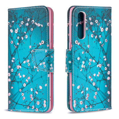 Pattern Printing Skin Magnetic Leather with Wallet Case for Oppo Find X2 Neo