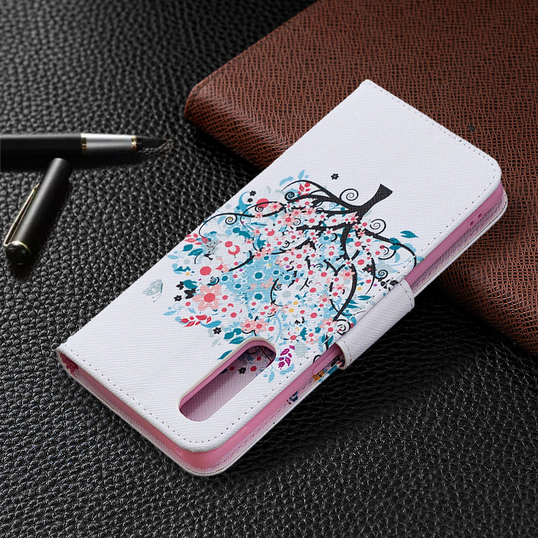 Pattern Printing Skin Magnetic Leather with Wallet Case for Oppo Find X2 Neo