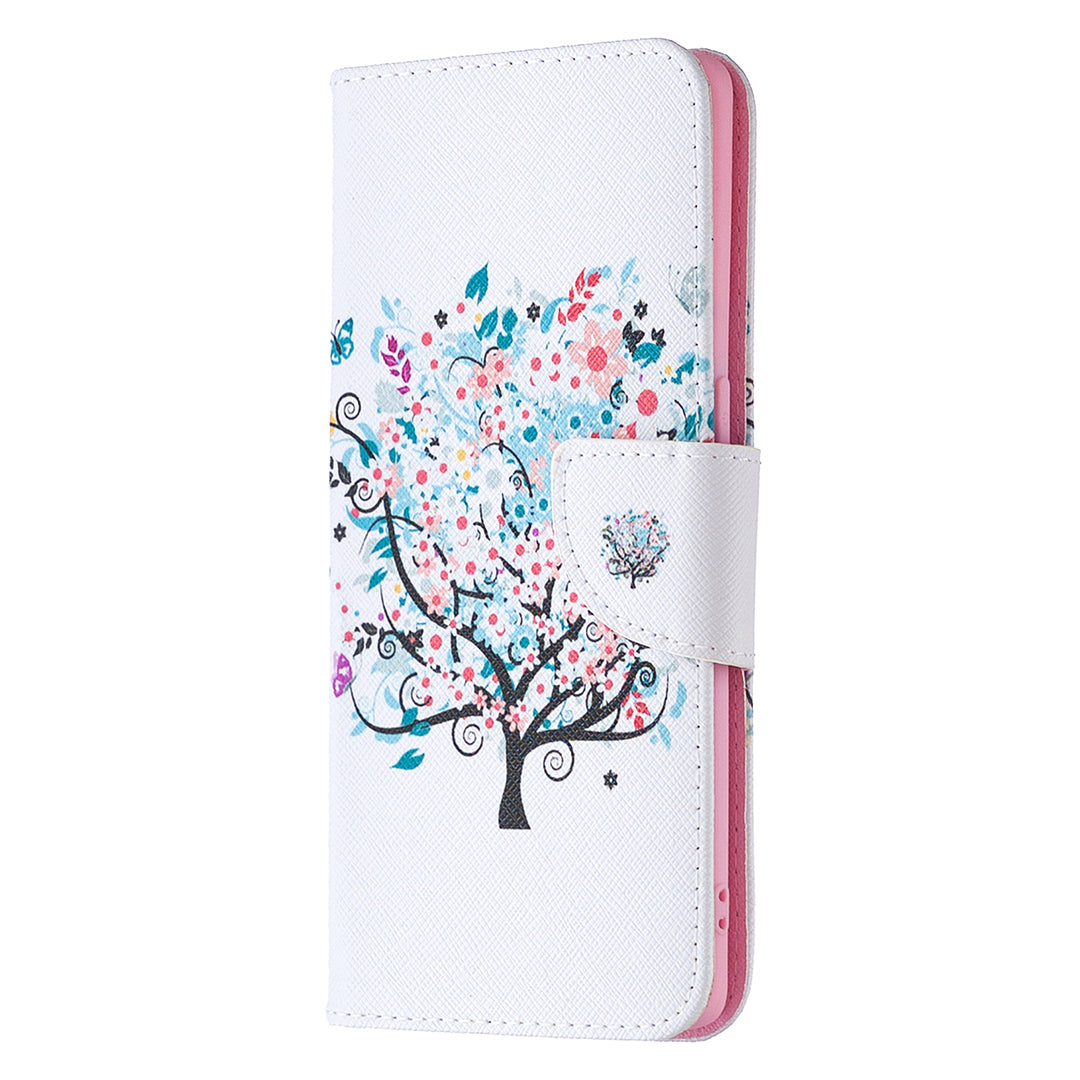 Pattern Printing Skin Magnetic Leather with Wallet Case for Oppo Find X2 Neo