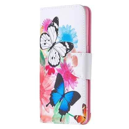 Pattern Printing Skin Magnetic Leather with Wallet Case for Oppo Find X2 Neo