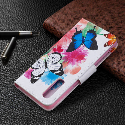 Pattern Printing Skin Magnetic Leather with Wallet Case for Oppo Find X2 Neo