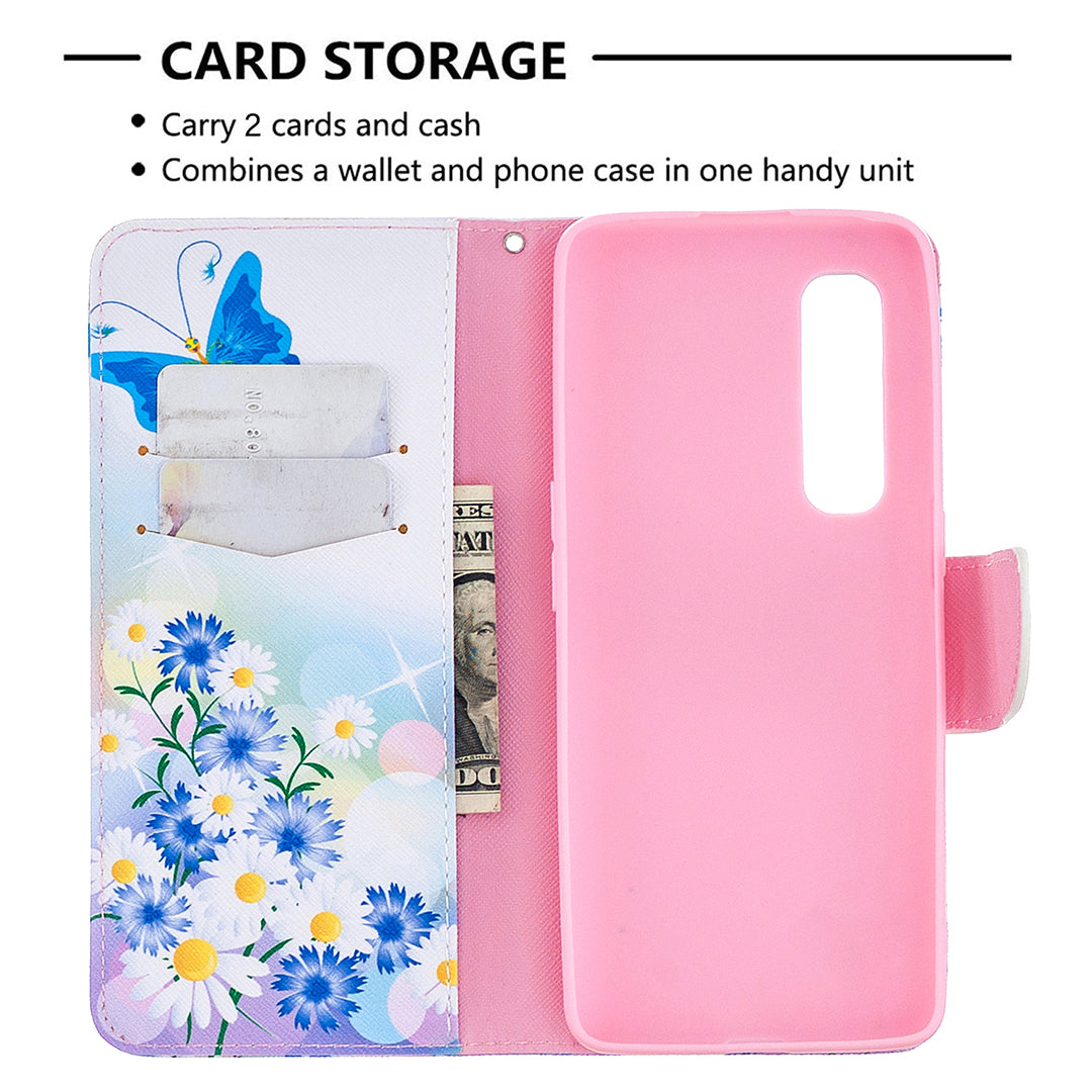 Pattern Printing Skin Magnetic Leather with Wallet Case for Oppo Find X2 Neo