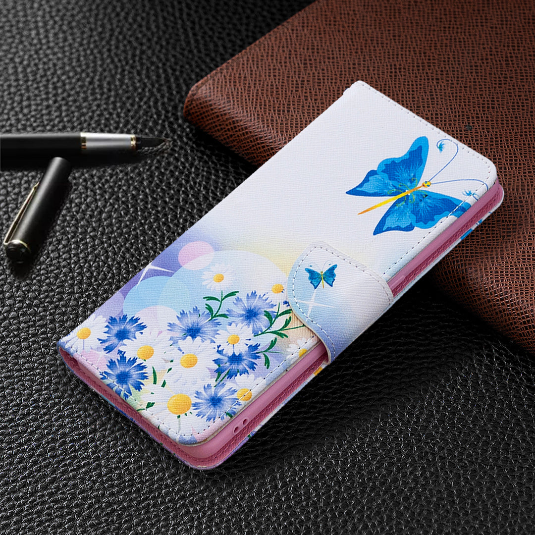 Pattern Printing Skin Magnetic Leather with Wallet Case for Oppo Find X2 Neo