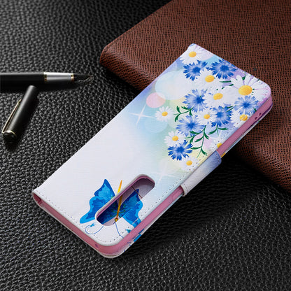 Pattern Printing Skin Magnetic Leather with Wallet Case for Oppo Find X2 Neo