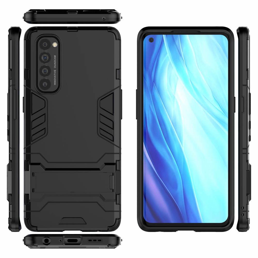 PC + TPU Cover with Kickstand for Oppo Reno4 Pro 4G