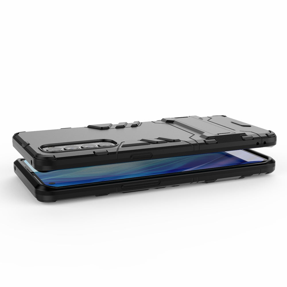 PC + TPU Cover with Kickstand for Oppo Reno4 Pro 4G