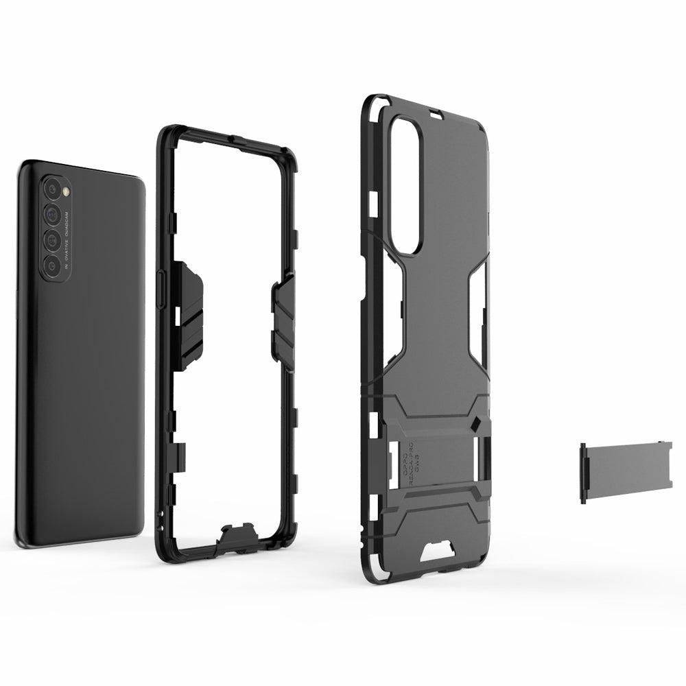 PC + TPU Cover with Kickstand for Oppo Reno4 Pro 4G