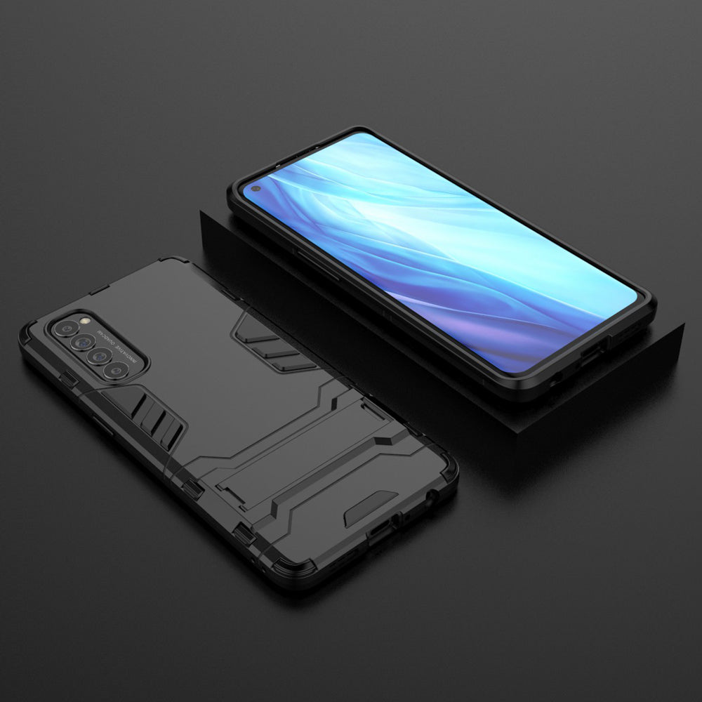 PC + TPU Cover with Kickstand for Oppo Reno4 Pro 4G