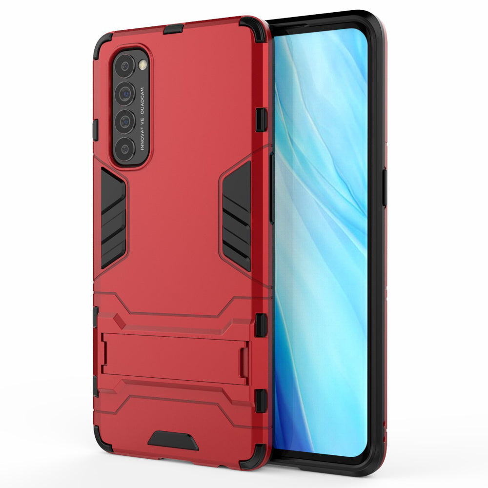 PC + TPU Cover with Kickstand for Oppo Reno4 Pro 4G