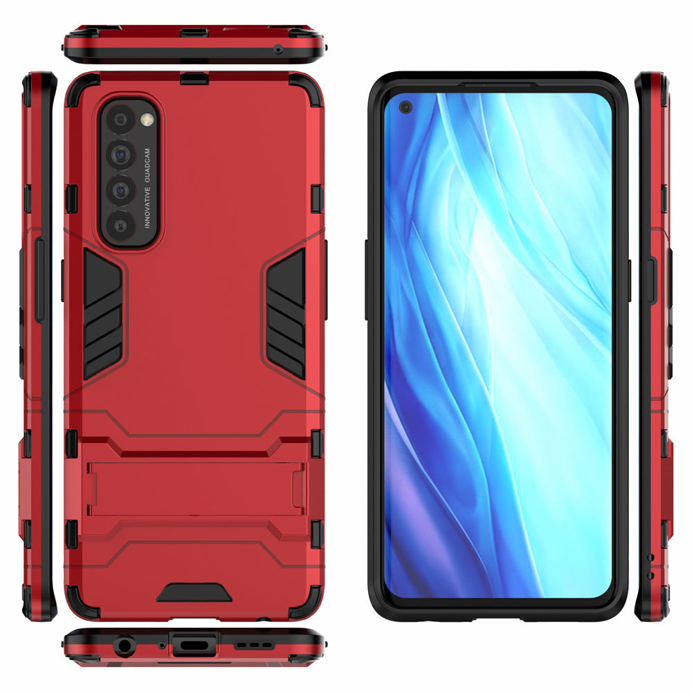 PC + TPU Cover with Kickstand for Oppo Reno4 Pro 4G