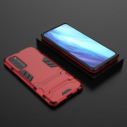 PC + TPU Cover with Kickstand for Oppo Reno4 Pro 4G