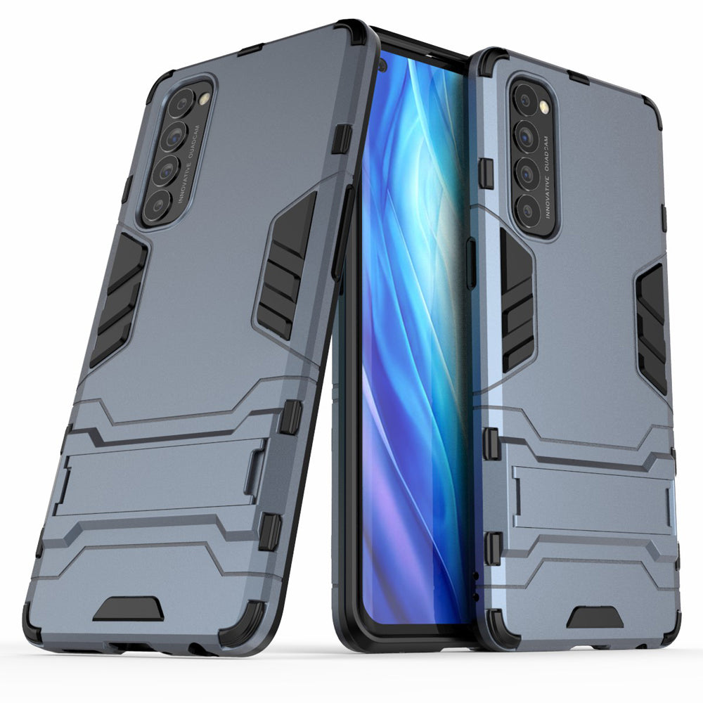 PC + TPU Cover with Kickstand for Oppo Reno4 Pro 4G