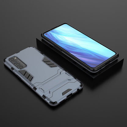 PC + TPU Cover with Kickstand for Oppo Reno4 Pro 4G