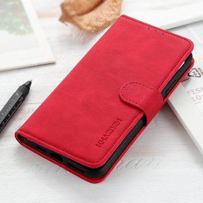 KHAZNEH Retro Style Leather Protective Case Phone Shell for vivo Y20