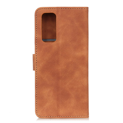 KHAZNEH Retro Style Leather Protective Case Phone Shell for vivo Y20