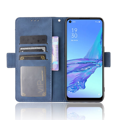 Multiple Card Slots Leather with Wallet Cell Phone Cover for Oppo A53/A32 (2020)