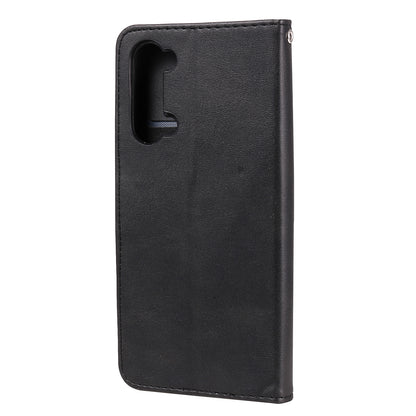 Wallet Zipper Pocket Leather Cover for Oppo Find X2 Lite/Reno3