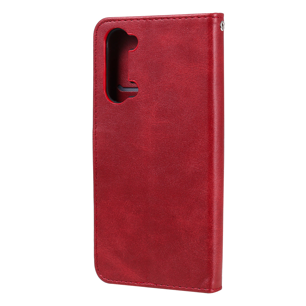 Wallet Zipper Pocket Leather Cover for Oppo Find X2 Lite/Reno3