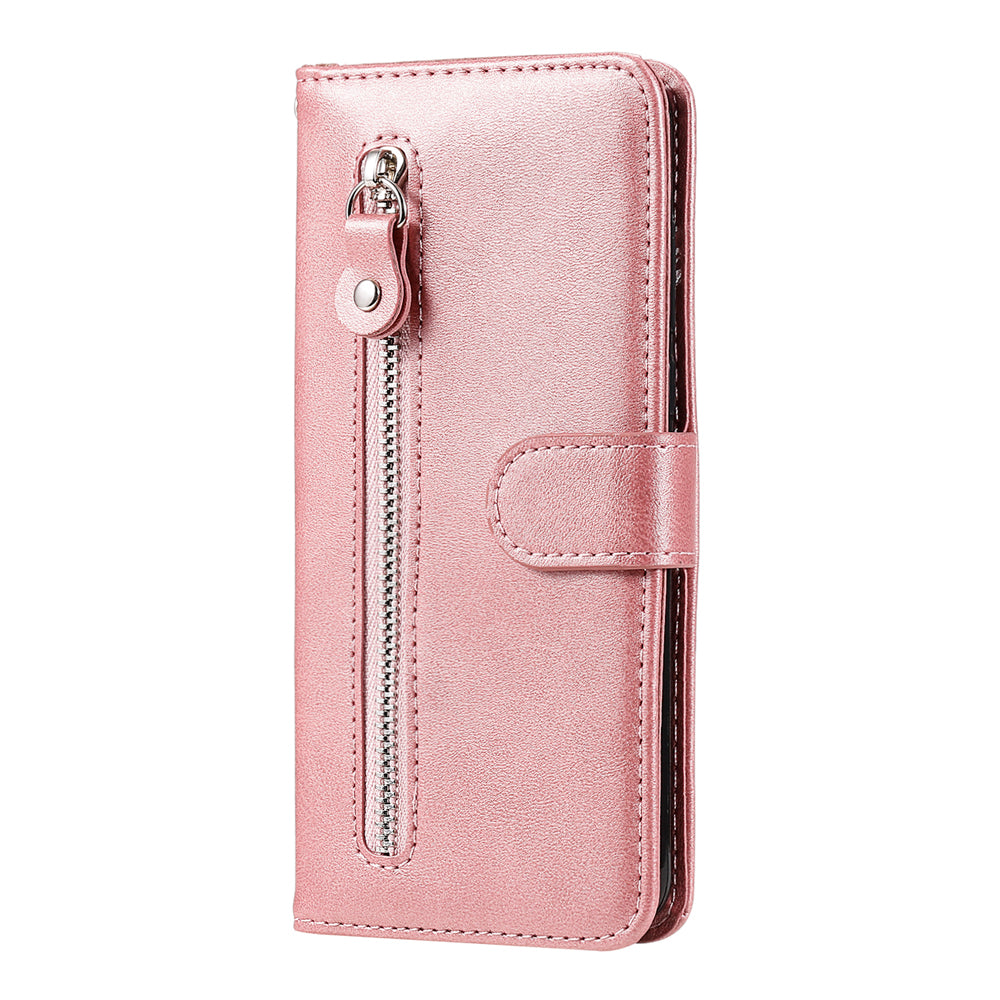 Wallet Zipper Pocket Leather Cover for Oppo Find X2 Lite/Reno3