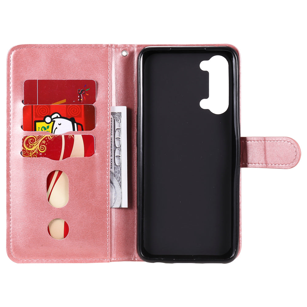 Wallet Zipper Pocket Leather Cover for Oppo Find X2 Lite/Reno3