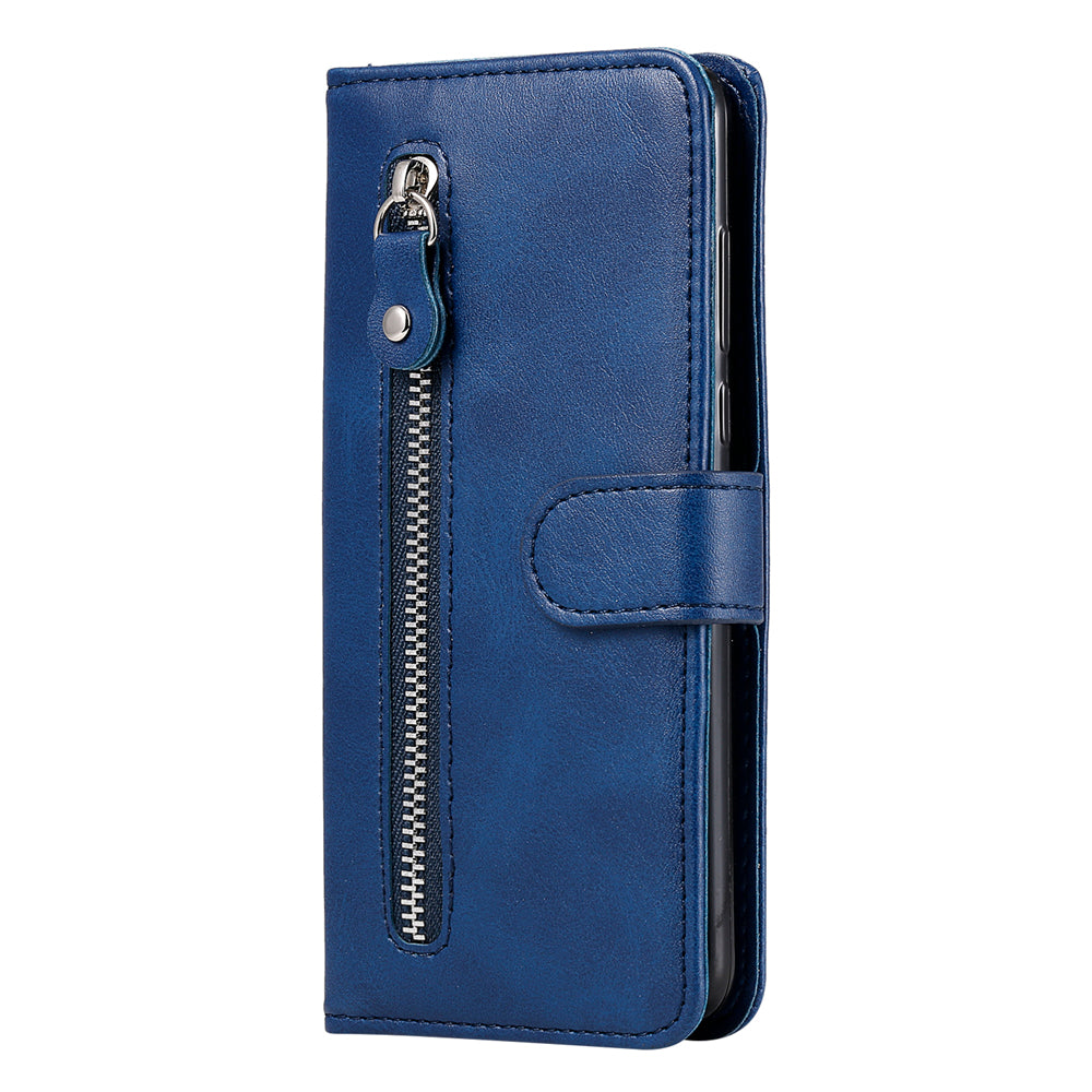 Wallet Zipper Pocket Leather Cover for Oppo Find X2 Lite/Reno3