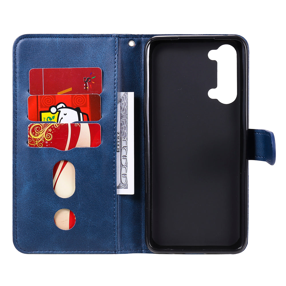 Wallet Zipper Pocket Leather Cover for Oppo Find X2 Lite/Reno3