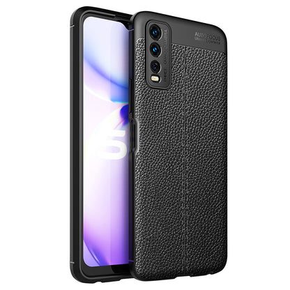 Litchi Skin TPU Phone Case for vivo Y20