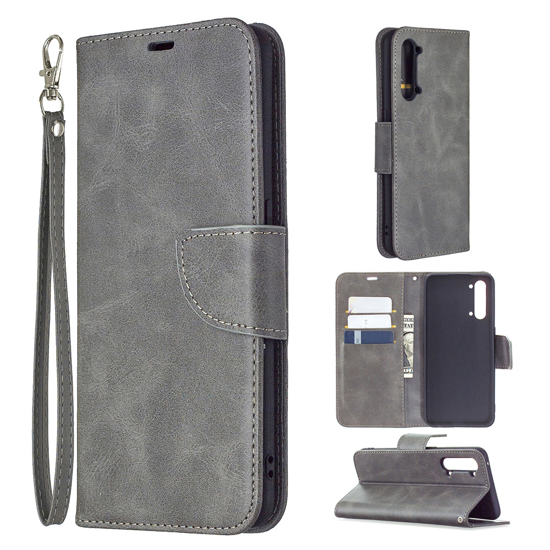 PU Leather Wallet Stand Phone Case for Oppo Find X2 Lite