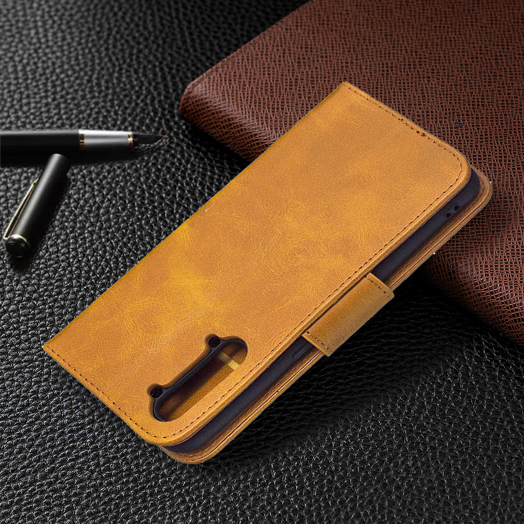 PU Leather Wallet Stand Phone Case for Oppo Find X2 Lite