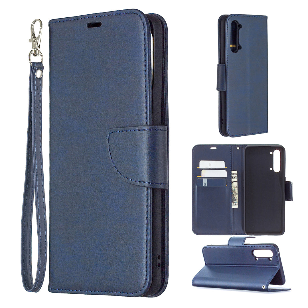 PU Leather Wallet Stand Phone Case for Oppo Find X2 Lite