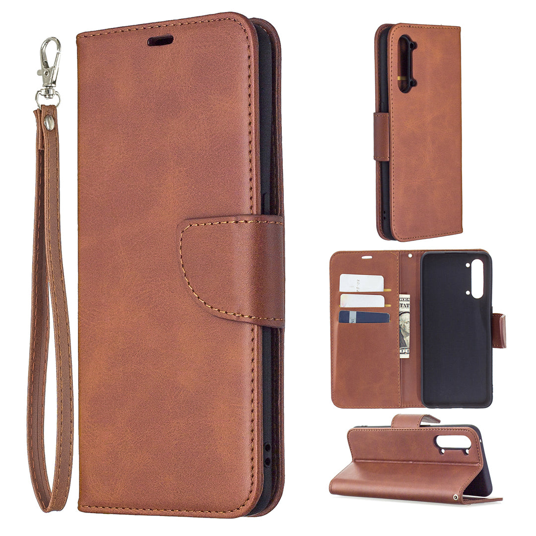 PU Leather Wallet Stand Phone Case for Oppo Find X2 Lite