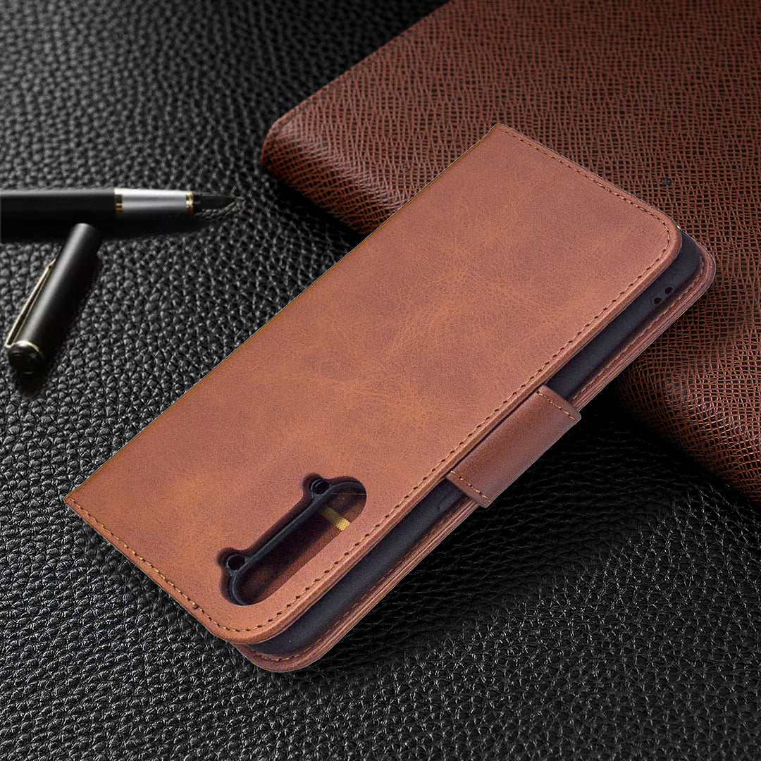 PU Leather Wallet Stand Phone Case for Oppo Find X2 Lite