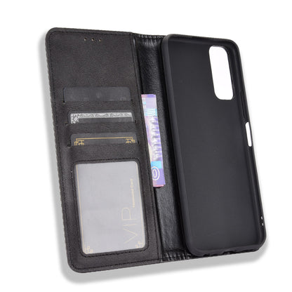 Retro Style PU Leather Stand Wallet Phone Casing for vivo Y20/Y20i