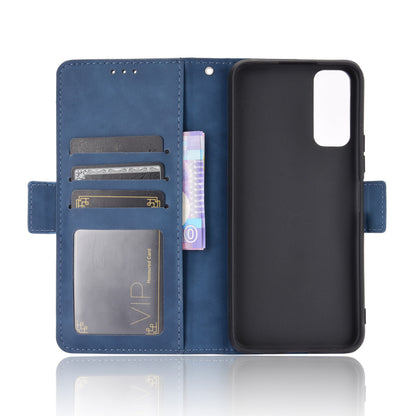 Leather Wallet Phone Cover Shell with Multiple Card-Carrying Slots for Vivo Y20 2020/Y20i