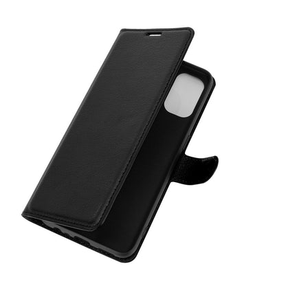 Litchi Skin Wallet Leather Cell Phone Case for Oppo A53 (2020)