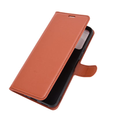 Litchi Skin Wallet Leather Cell Phone Case for vivo Y20s/ Y11s/ Y30 (China)/ Y20/ Y20i/ iQOO U1x