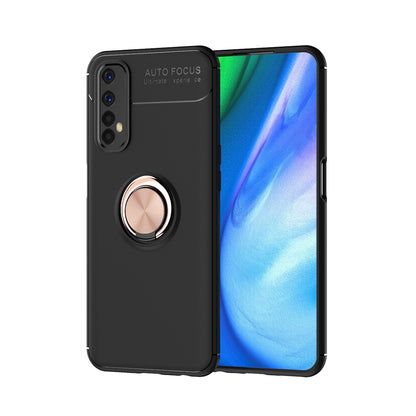 Finger Ring Kickstand [Built-in Magnetic Sheet] TPU Case for Realme 7 / Narzo 20 Pro